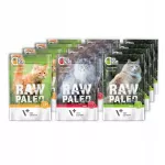 Katinų pa&scaron;aras Raw Paleo, 6 x 100 g, be grūdų, įvairių skonių rinkinys