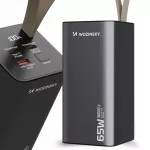 I&scaron;orinė baterija WOZINSKY 30000 mAh su ekranu 2xUSB-C 65W