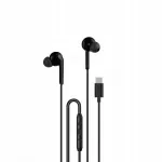 Ausinės Dudao X3C+ į ausis, laidinės, USB-C, 1.2 m, juodos