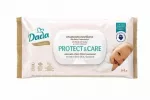 Drėgnos servetėlės Dada Aloe Care Protect&Care, 64 vnt.