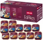 &Scaron;lapias kačių maistas ANIMONDA FEINSTEN, 12 x 85 g, įvairių skonių drebučiuose