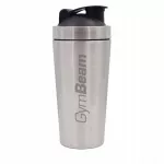 Didelis sportinis vandens butelis GymBeam 750 ml pilkas