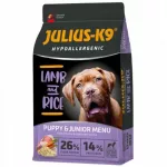 &Scaron;unų ėdalas Julius-K9, hipoalerginis, su ėriena ir ryžiais