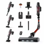 Vertikalus belaidis dulkių siurblys Tefal X-Pert Flex 7.60 TY6A83, tinkamas gyvūnų plaukams