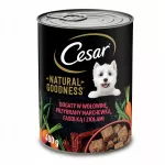 &Scaron;unų konservai CESAR su jautiena, 400 g