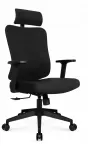 Ergonominė biuro kėdė Hell's Chair HC-1041, juoda, audinys