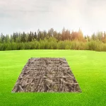 Palapinės kilimėlis, vandeniui atsparus, lengvas, kamufliažinis, 2x2 m