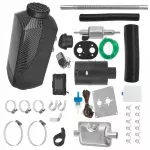 Dyzelinis automobilių &scaron;ildytuvas 12V 8kW su LCD ekranu ir 15 l baku