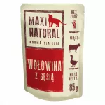 &Scaron;lapias kačių maistas Maxi Natural jautiena, 85 g