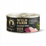 Katėms skirtos WILD FARM antienos ir vi&scaron;tienos filė be grūdų, 70 g