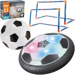 Futbolo rinkinys su oro pagalvės disku ir vartais