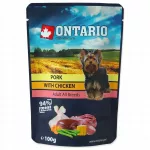 Vi&scaron;tienos ir kiaulienos gabaliukai sultinyje ONTARIO, 100 g