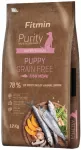 Sausa &scaron;unų pa&scaron;aras FITMIN Purity Grain Free, žuvis, &scaron;uniukams, 12 kg