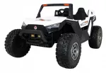 Vaiki&scaron;kas dvivietis elektromobilis Buggy Clash 4x4 su LED, nuotolinio valdymo pultu, EVA ratais ir MP3