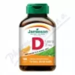 Vitaminas D3 Jamieson 1000IU, 100 tabletčių, apelsinų skonio