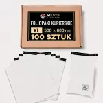 Kurjeriniai vokai, XL, 500 x 600 mm, 100 vnt.