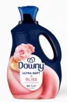 Skalbinių skalavimo skystis Downy Ultra Sparkling Amber & Rose, 1,32 l, 66 skalbimų