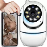 Vaizdo kūdikio stebėjimo kamera IP Full HD, WiFi, pasukama, belaidė