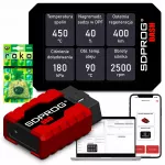 Automobilių diagnostikos testeris SDPROG OBD2 su DPF, GPF stebėjimu ir uždegimo valdymu