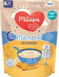 Pieni&scaron;ka ko&scaron;ė MILUPA su sviestiniais sausainiais, 400 g, nuo 6 mėn.