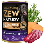 &Scaron;unų konservai su ėriena Zew Natury, 400 g