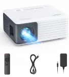 Ne&scaron;iojamas mini projektorius, 150 lm, WiFi, Bluetooth, namų kinui