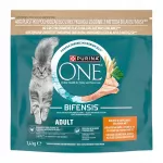 Sausas kačių pa&scaron;aras PURINA ONE Bifensis su vi&scaron;tiena, 1,4 kg