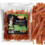 &Scaron;unų skanėstai UniQ Pets su antienos plaukais ir odos priežiūrai, 500 g