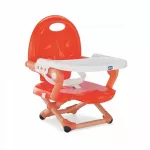 Vaiki&scaron;ka maitinimo kėdutė Chicco Pocket Snack, raudona, 6&ndash;36 mėn.