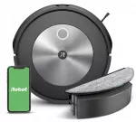Valymo robotas iRobot Roomba Combo j5 juodas su siurbimo ir plovimo baze