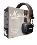 Belaidės ausinės MARSHALL Major IV su mikrofonu, rudos
