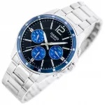 Vyri&scaron;kas laikrodis Casio MTP-1374D-2AV su dėžute ir graviravimu