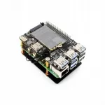 PCIe adapteris GSM SIMCom, Quectel 4G/5G ir USB HAT+ plok&scaron;tėms, skirta Raspberry Pi 5