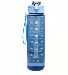Butelis Blue 800 ml su neslystančia danga, &scaron;iaudeliu ir rankena