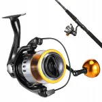 Žvejybinis ritės REEL FL FX4000, metalinis korpusas, didelėms žuvims