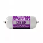 &Scaron;unų drėgnas maistas Monster Dog, elnienos de&scaron;relės, 80 g