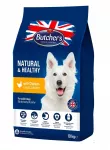 Sausas &scaron;unų pa&scaron;aras su vi&scaron;tiena BUTCHER'S Natural&Healthy, 10 kg