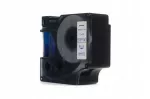 Etiketės juosta JetWorld Dymo D1, mėlyna ant baltos, 24 mm x 7 m (53714)