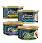 &Scaron;lapias kačių ėdalas MOMENTS Diamonds su įvairiais skoniais, suaugusioms katėms, 24 x 85 g