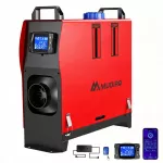 Automobilio &scaron;ildytuvas MUDIRO 8kW, 12V/24V/230V, su LCD ekranu ir nuotoliniu valdymu