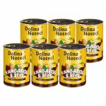 &Scaron;unų konservai Dolina Noteci Superfood, su kengūriena ir jautiena, 6 x 400 g