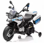 Policijos motociklas BMW F 850 GS-P, 2x35W, 12V 7Ah, baltas