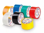 Pakavimo juosta Dalpo, juoda, 48 mm x 50 m, 6 vnt.