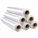 Skaidri rankinė tampri plėvelė, 1,5 kg, 6 vnt., LLDPE