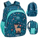 Mokyklinė kuprinė COOLPACK Jerry, 19 l, 3 skyriai, Deer
