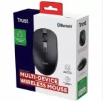 Belaidė pelė TRUST OZAA COMPACT, 3200 DPI, įkraunama, juoda, USB