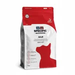 Sausas ėdalas suaugusioms katėms Specific FXD ADULT, 2 kg, su omega-3, įvairių skonių