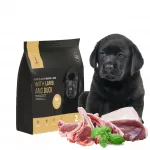 Sausas ėdalas &scaron;uniukams su ėriena ir antiena, vidutinių&ndash;didelių veislių, 2 kg, 1DOG