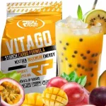 Angliavandeniai Real Pharm Vita GO 1000g, mango ir pasiflorų skonio