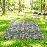 Pikniko kilimėlis, vandeniui atspari maskuojanti palapinė, 2x2 m